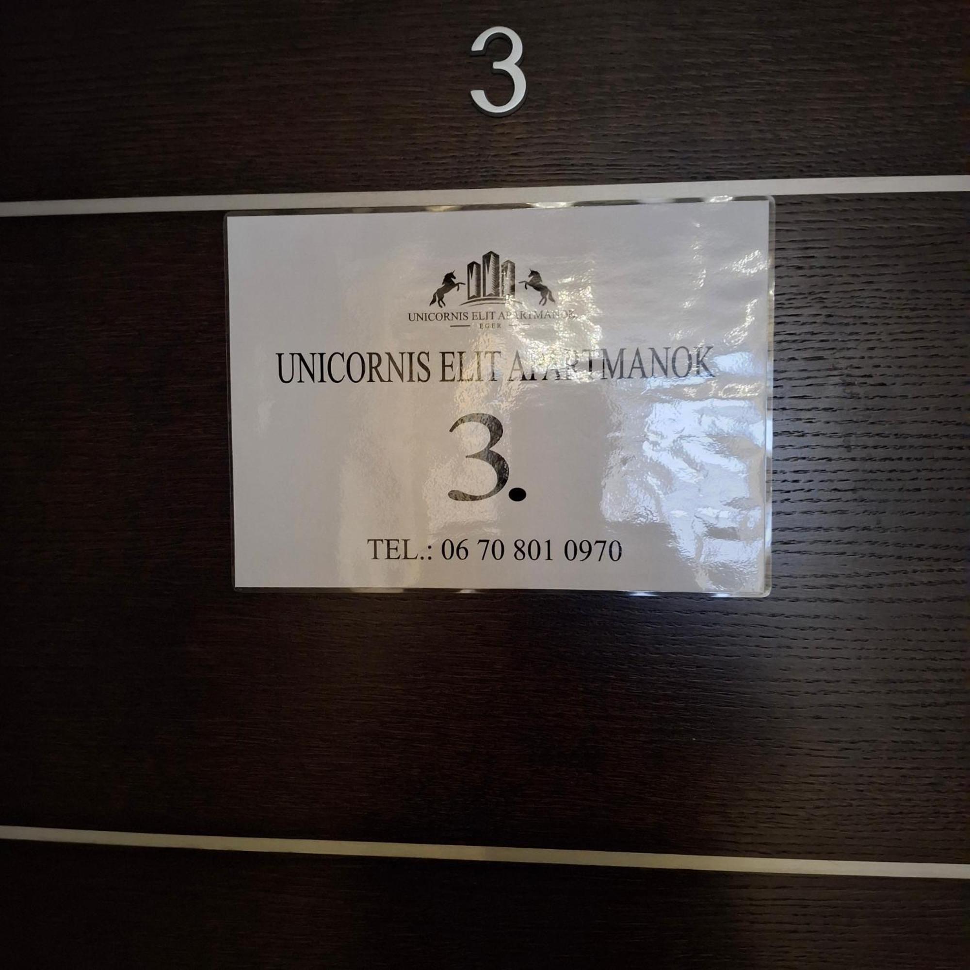 Unicorniselit Apartmanok Erlau Exterior foto